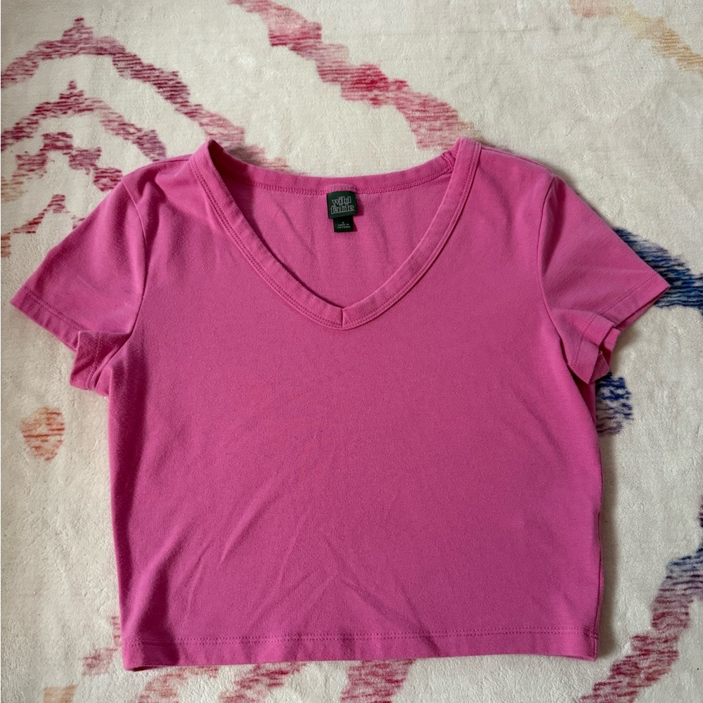 Pink Short Sleeve Wild Fable